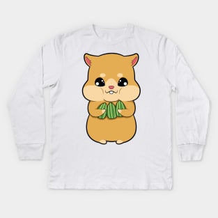 Hamster Kids Long Sleeve T-Shirt